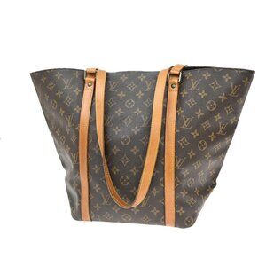 LOUIS VUITTON Sac Shopping Shoulder Tote Bag Monogram Leather BN